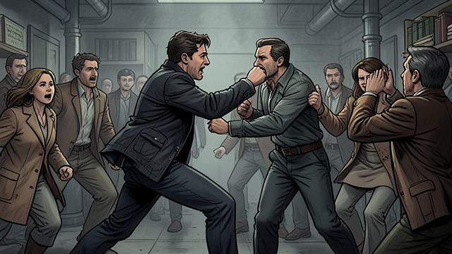 The Fight in Hampstead from "After We Fell". The Fight in Hampstead A sudden assault Hardin sees Christian and Trish kissing and immediately attacks Christian.