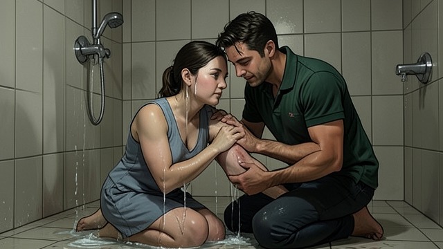Tenderness After Violence from "After We Fell". Tenderness After Violence Care follows the fight Tessa cleans Hardin’s injuries and stays with him in the motel shower.