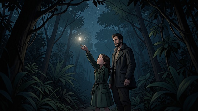 Lula Claims a Star from "The Thicket". A Child's Claim Wonder Lula Parker points to a star and declares it hers.