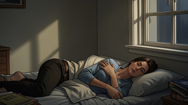 The Affair in an Empty House from "The War of the Roses". The Affair in an Empty House Comfort Becomes Intimacy Ann and Oliver Rose sleep together while the other family members are absent.