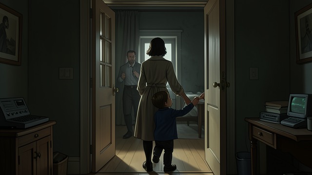 Leaving the Household from "The War of the Roses". Leaving the Household A Moral Boundary Ann decides she cannot remain in the home under the circumstances of her affair with Oliver Rose.