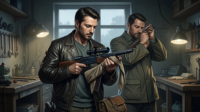 The Custom Rifle from "The Day of the Jackal". The Custom Rifle A weapon for concealment In Brussels, The Jackal commissions M.