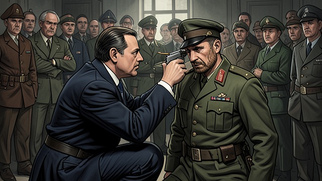The Ceremony’s Unplanned Gesture from "The Day of the Jackal". The Ceremony’s Unplanned Gesture A meeting of histories At the medal ceremony, Charles de Gaulle faces a veteran whose experience belongs to the liberation…