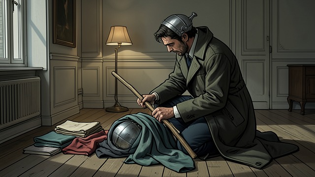 The Final Disguise from "The Day of the Jackal". The Final Disguise Building a veteran’s appearance In a borrowed Paris apartment, The Jackal lays out forged French papers, medals, a beret, and clothing for a…