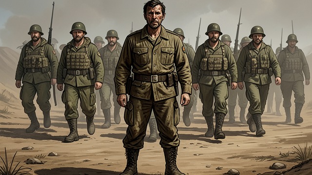 A Soldier from the Ranks from "The Day of the Jackal". A Soldier from the Ranks Escape and enlistment Marc Rodin leaves occupied France for England by fishing boat and joins the Free French.