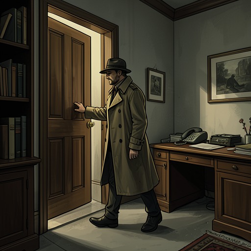 Claude Lebel’s Test from "The Day of the Jackal". This flow traces Claude Lebel’s transformation from a low-profile detective into the central investigator of a national emergency.
