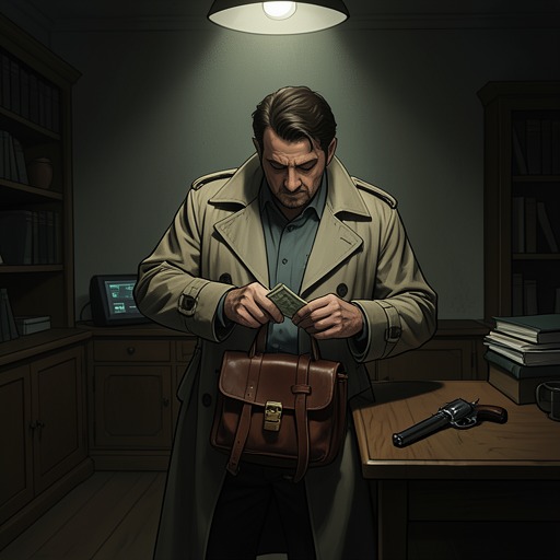 The OAS Search for Money from "The Day of the Jackal". This flow follows the financial desperation that turns ordinary criminal raids into the hidden budget for a presidential assassination.