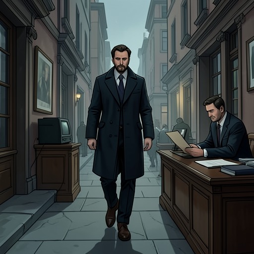 Anonymity and the State’s Files from "The Day of the Jackal". This flow explores the novel’s conflict between an individual who erases his identity and institutions that depend on records to identify danger.