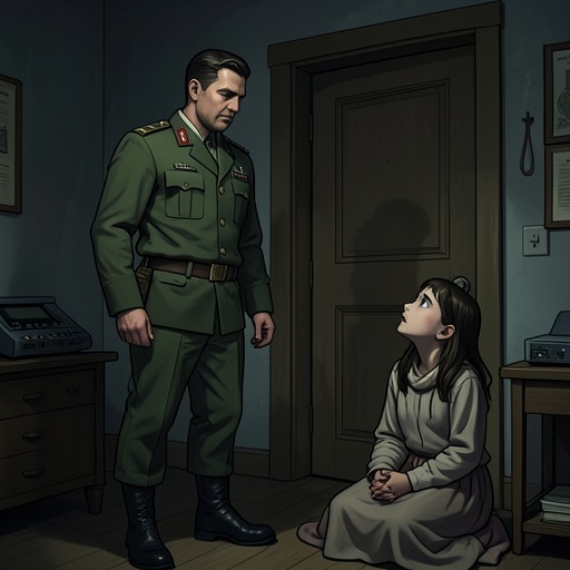 Kowalski, JoJo, and Sylvie from "The Day of the Jackal". This flow traces the affection and obligation linking Viktor Kowalski to his hidden daughter and the family that raises her.