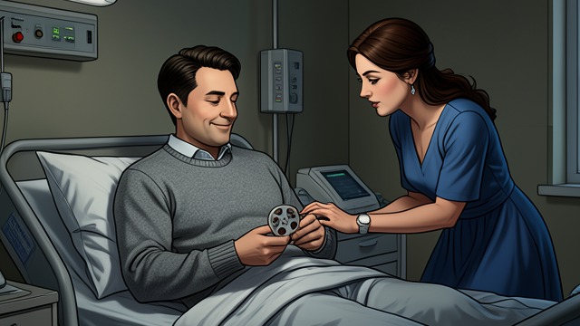 Vulnerability in a Sickroom from "People We Meet on Vacation". Alex Shares a Memory Care lowers his guard While staying with Poppy, Alex talks about his mother and the home movie of her singing.