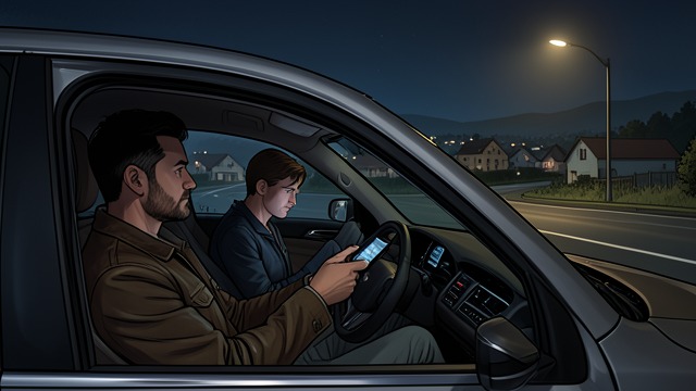 The Long Drive Home from "People We Meet on Vacation". Silence Turns to Conversation An uncomfortable car ride Poppy and Alex are paired for a drive home to Ohio.