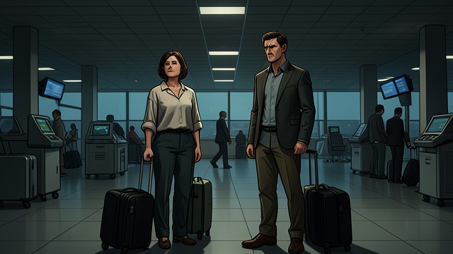 The Airport Misunderstanding from "People We Meet on Vacation". The Unsaid Future A withheld fact becomes a wound Poppy admits the trip was not approved by Rest + Relaxation and explains that she needed a break.