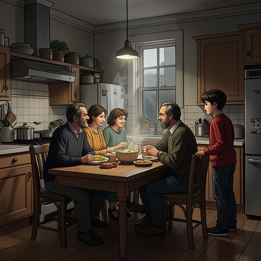 Family, Grief, and the Next Generation from "People We Meet on Vacation". The wedding reveals how family roles pass between generations and how care can evolve when grief and responsibility are spoken rather than silently carried.