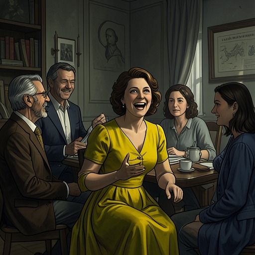 The Boundary Between Fun and Avoidance from "People We Meet on Vacation". Poppy's humor and appetite for novelty create genuine joy, but the story tests when playfulness becomes a way to evade pain or difficult decisions.