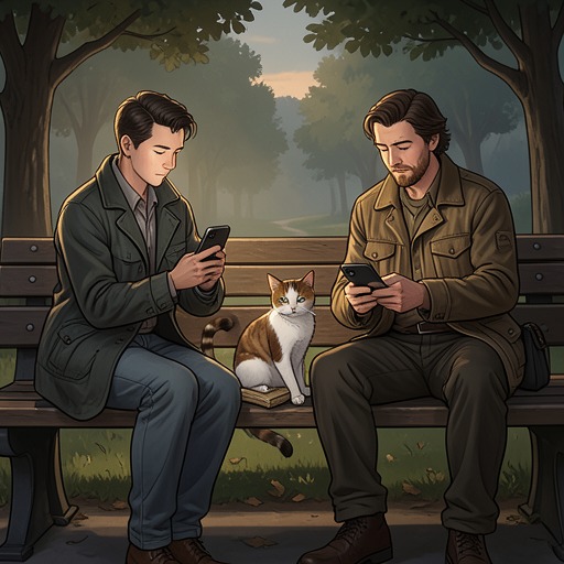 The Cat Between Them from "People We Meet on Vacation". Flannery O’Connor becomes a small but revealing thread of continuity: Poppy and Alex's teasing affection survives in the messages and memories attached to a…