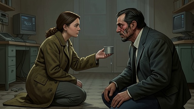 Care Without Judgment from "Last Christmas". Care Without Judgment A different response Lilliana treats Malphas despite knowing that demons have killed people like her.