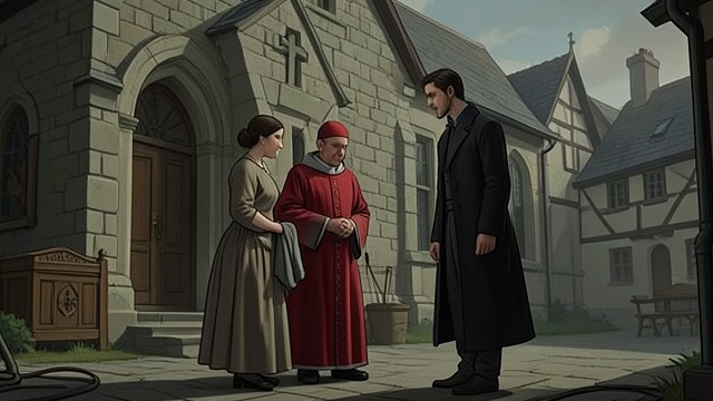 Blessing the Marriage from "Last Christmas". Blessing the Marriage A gift of standing Myone changes the couple's clothes and tells the priest that their union has the blessing of Verlyn.