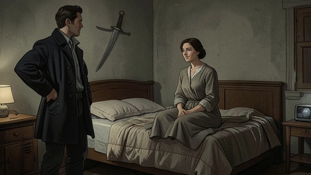 A Farmer's Vow from "Last Christmas". A Farmer's Vow A sword put away When Ophelos completes a private room for the couple, Malphas hides his god-forged sword inside the wall above their bed.