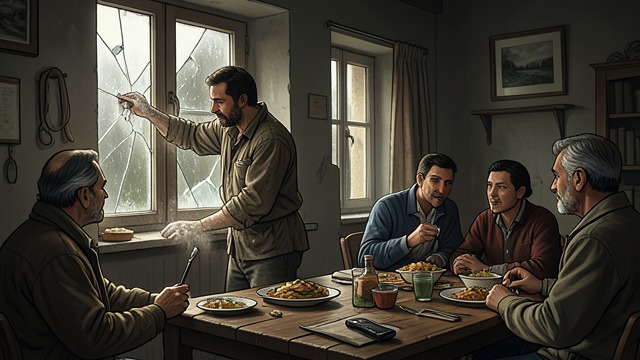 A Home Against War from "Last Christmas". A Home Against War A competing life Malphas learns to repair buildings, share work, and live among humans without commanding them.
