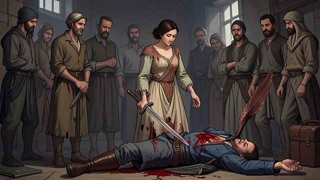 The Wound She Gives from "Last Christmas". The Wound She Gives A battle interrupted Myone recognizes Malphas as an enemy and stabs him when he hesitates over her.