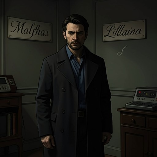 Names and Identity from "Last Christmas". This flow traces the gap between Malphas's feared title, the human name Lilliana gives him, and the identity he eventually chooses.