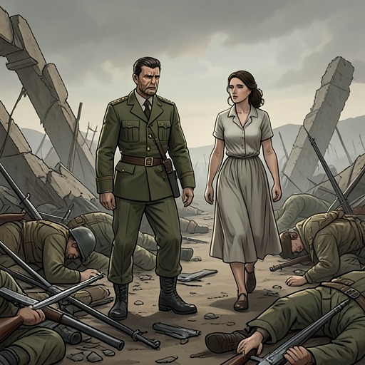 The Wars Behind the Love Story from "Last Christmas". This flow tracks how the wider conflict repeatedly intrudes on Malphas and Lilliana's attempt to build a peaceful life.