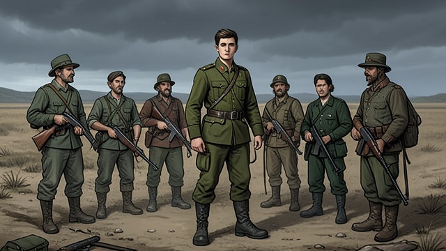 The Militia Private from "News of the World". The Militia Private A young volunteer At sixteen, Kidd joins a Georgia militia traveling west under Andrew Jackson.