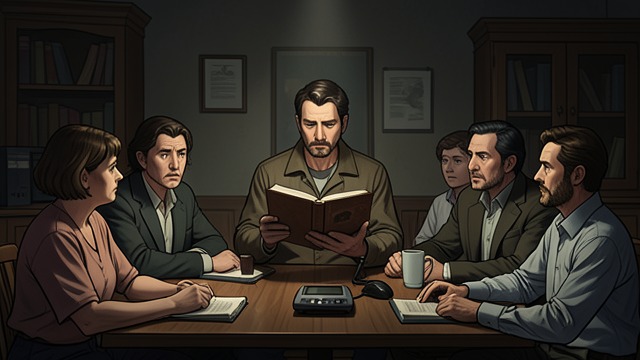 A Peaceful Interval from "News of the World". A Peaceful Interval Refusing local faction Kidd refuses a demand to read partisan Texas material and explains that the audience has come for news from…