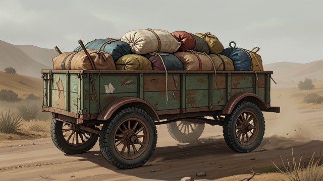 The Wagon’s Lasting Role from "News of the World". The Wagon’s Lasting Role A purchase outlives its purpose The Curative Waters wagon carries Kidd and Cicada across rivers, towns, and dangerous country.