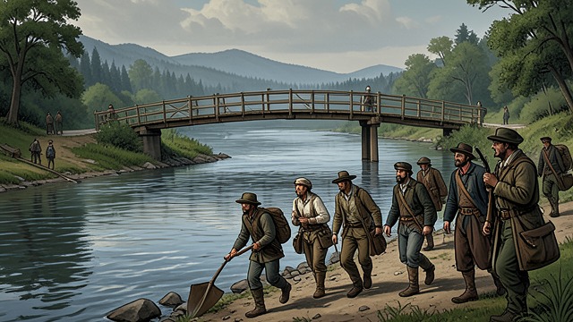The Border as a Threat from "News of the World". The Border as a Threat A dangerous frontier The Red River marks a boundary between Texas and Indian Territory, but it does not prevent raids or crossings.