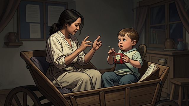 The Road’s Classroom from "News of the World". The Road’s Classroom Learning in motion Kidd teaches Cicada English words, numbers, and the use of a watch while they travel.