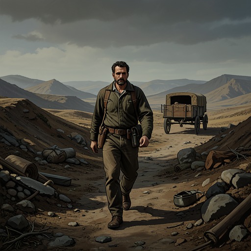 The Journey’s Economy from "News of the World". This thread follows the material pressures that shape Kidd’s route, from postwar scarcity and reading fees to improvised ammunition and the wagon’s cost.