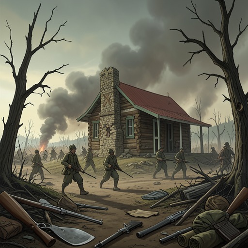 The End of the Frontier Conflict from "News of the World". This thread follows the changing background of raids and military campaigns from immediate personal danger toward the eventual end of the Indian Wars.