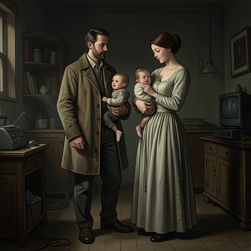Kidd and Maria Luisa from "News of the World". This thread follows Kidd’s memories of Maria Luisa from their courtship through bereavement and the life he builds after her death.
