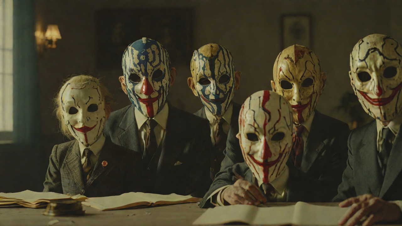 Masks Removed from "Le Père". Truth Behind the Roles Identity Exposed Cléante abandons the secretary’s mask and declares his love and lineage.