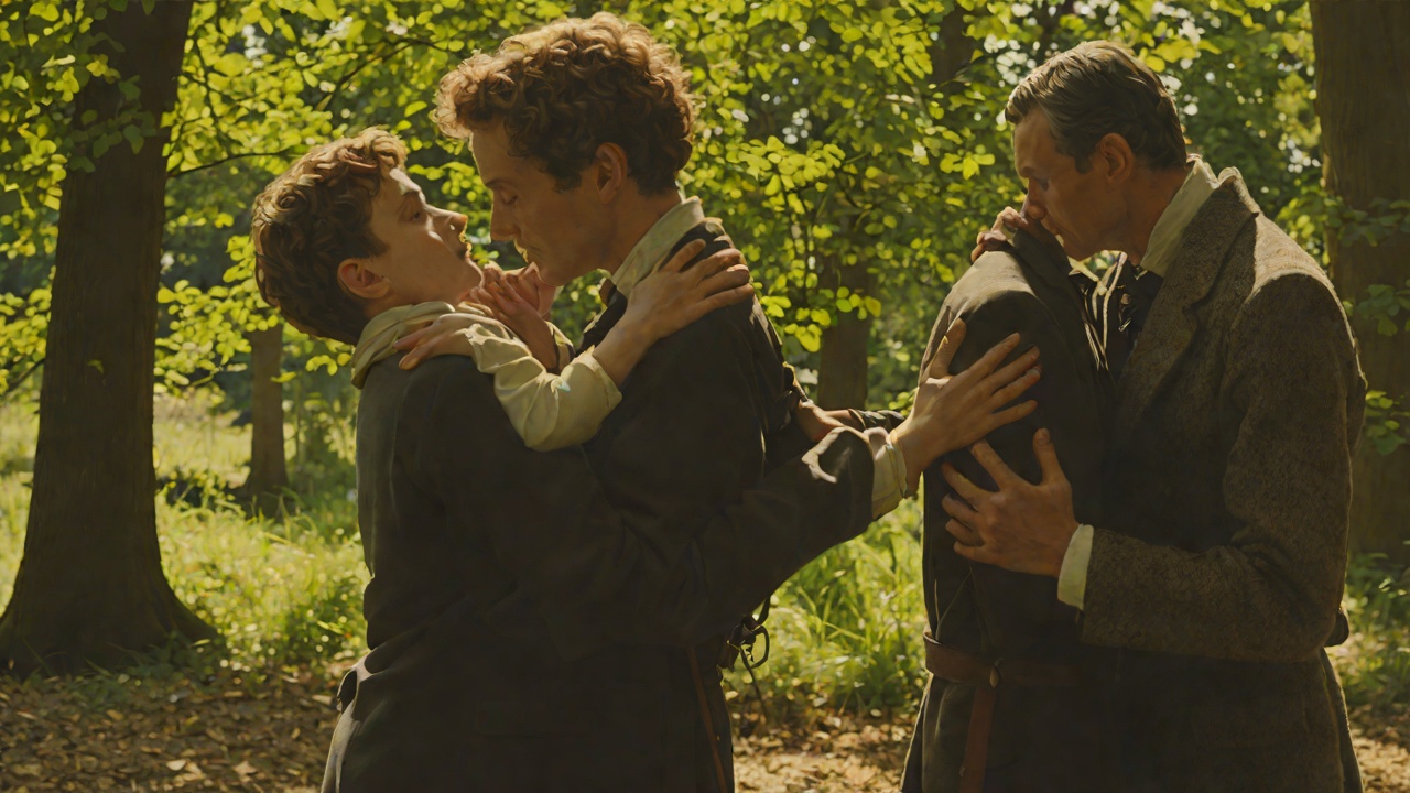 Chosen Son from "Le Père". Friendship Becomes Kinship Ancestral Recognition Arlequin discovers Cléante is the son of his benefactor and embraces him with reverence.