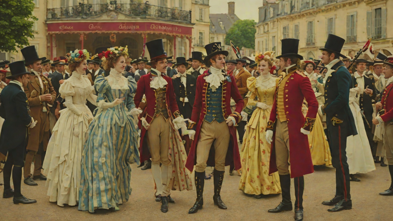 Festival Interrupted from "Le Père". Celebration Broken Unexpected News Arlequin announces the proposed marriage to the marquis d'Yrville before the festival can fulfill its emotional purpose.