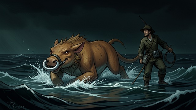 Return to the Sea from "Remarkably Bright Creatures". One Last Escape A Final Delivery Marcellus retrieves Erik’s ring from the wolf eel tank and reaches Tova as he weakens.