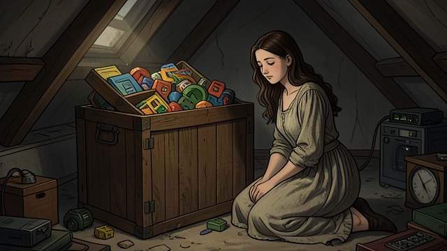 Toys Saved for Grandchildren from "Remarkably Bright Creatures". An Unused Attic A Mother’s Hope Tova stores Erik’s childhood toys because her mother expects that one day there will be grandchildren.