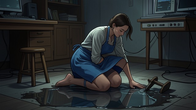 A Fall at Work from "Remarkably Bright Creatures". An Injury Changes the Routine A Broken Stool Tova falls while cleaning near Marcellus’s tank and injures her ankle.