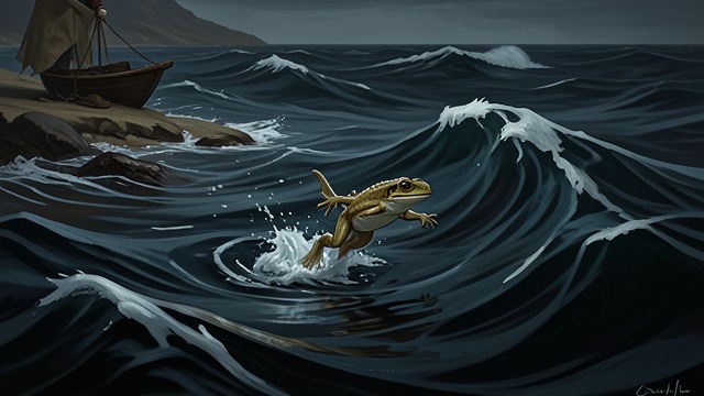 A Day of Freedom from "Remarkably Bright Creatures". The Sea Again Release Beyond the Tank Tova tips Marcellus’s bucket into the water at the jetty, and he swims away toward deeper darkness.