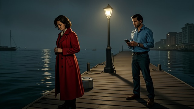 Avery Looks for Cameron from "Remarkably Bright Creatures". Concern at the Aquarium Searching After Work Avery sees the aquarium lights and finds Tova at the pier, worried because Cameron has not answered her calls.