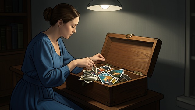 A Box of the Past from "Remarkably Bright Creatures". An Unwanted Inheritance The Mother’s Things Jeanne asks Cameron to take a box of Daphne’s belongings, which he initially refuses to examine.