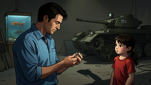 A Ring and a Grandson from "Remarkably Bright Creatures". The Plan Breaks Open A Returned Object Marcellus brings Erik’s ring back from the wolf eel tank, where Cameron had thrown it.