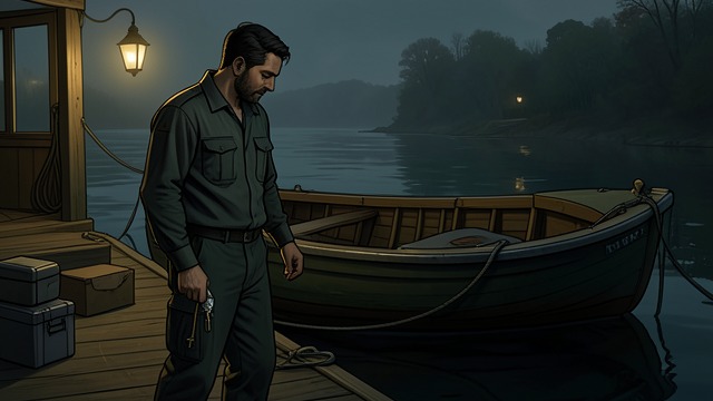 A Friend’s Memory from "Remarkably Bright Creatures". A Detail From the Past Adam’s Recollection Adam remembers Erik planning to bring a girl to a family cabin after his ferry shift.
