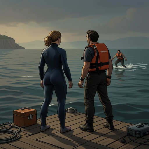 Avery’s Care for Strangers from "Remarkably Bright Creatures". Avery’s earlier intervention at the pier reveals her instinct to listen to people in danger and becomes a key to both Erik’s possible fate and Cameron’s return.
