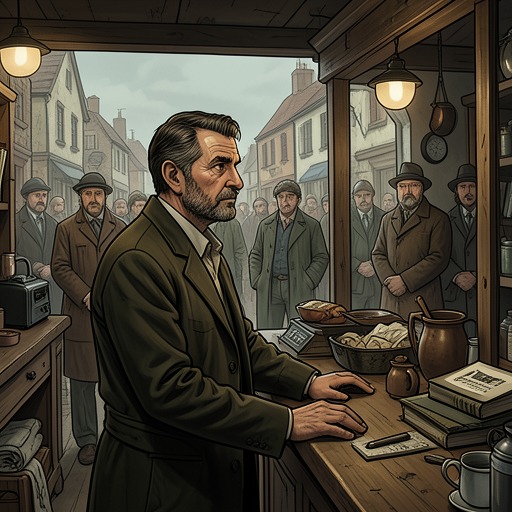 Ethan’s Place in the Community from "Remarkably Bright Creatures". Ethan moves from a self-contained shopkeeper’s routine to supporting a younger outsider and risking emotional connection with Tova.