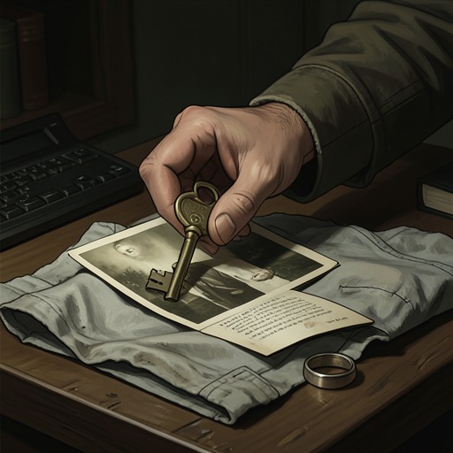 Objects Carrying Unfinished Stories from "Remarkably Bright Creatures". Keys, photographs, a shirt, and a ring turn everyday objects into records of what people have lost, concealed, and hoped to repair.