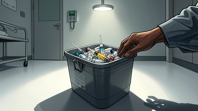 A New Killing Method from "The Good Nurse: A True Story of Medicine, Madness, and Murder". A New Killing Method Medication Diversion At Saint Luke’s Hospital, staff discovered missing medicines and a cache of drugs hidden in a sharps container.