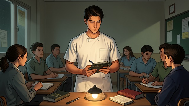 痛苦与孤立的童年,《好护士:医学、疯狂与谋杀的真实故事》中的场景。在护理学校当选 一个新的群体 查尔斯·卡伦成为山边医院护理班里唯一的男学生。他学业表现出色,另一名学生退出后,有人鼓励他竞选班长。 得到认可 当选这一象征性职位,让查尔斯·卡伦觉得自己受到重视,并被专业护理人员组成的群体接纳。他觉得这个角色带来的感受近似于爱,而这种认可在他早年的生活中几乎从未出现。